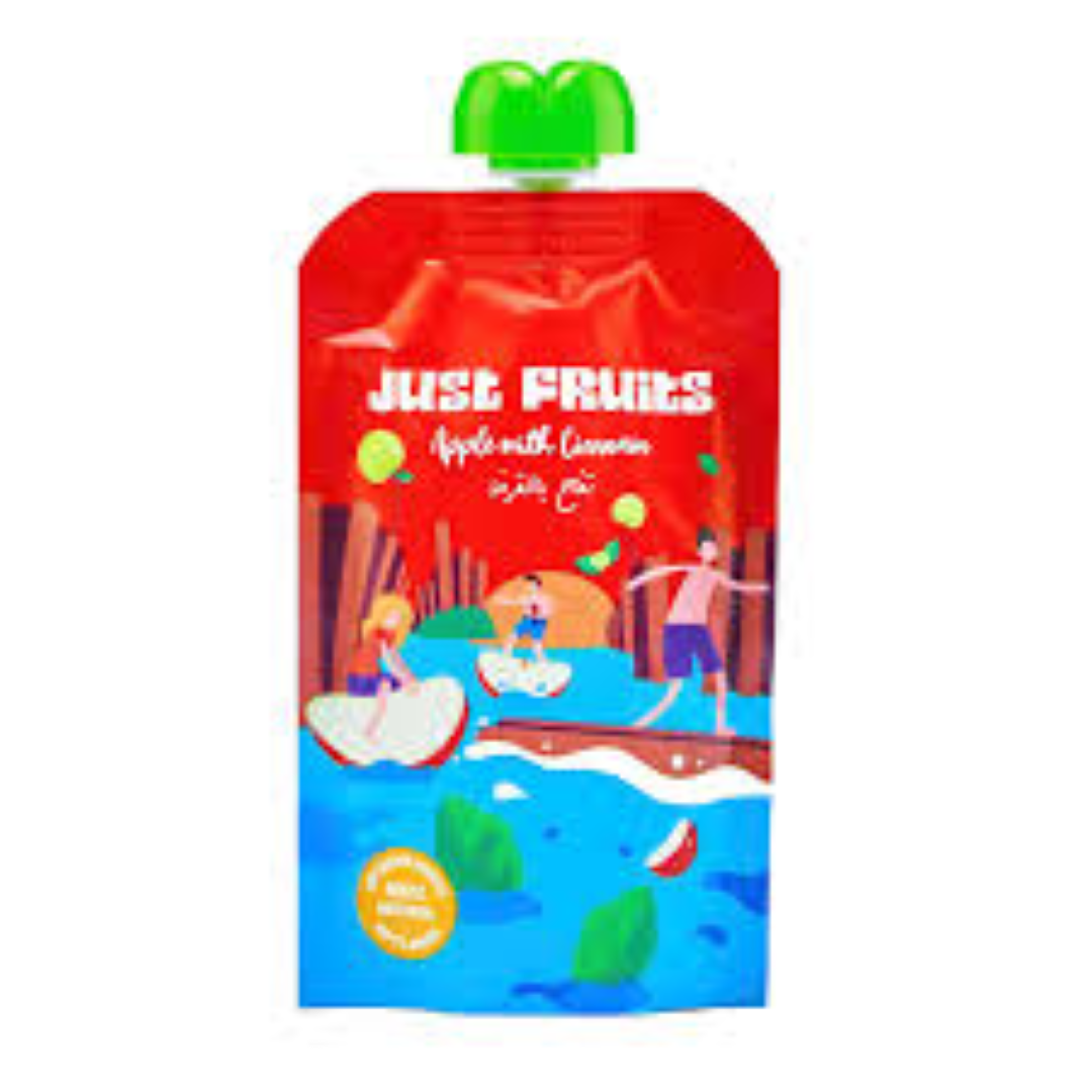 JUST FRUITS APPLE W CINNAMON 110G